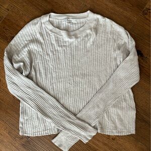 Madewell cropped sweater - size medium